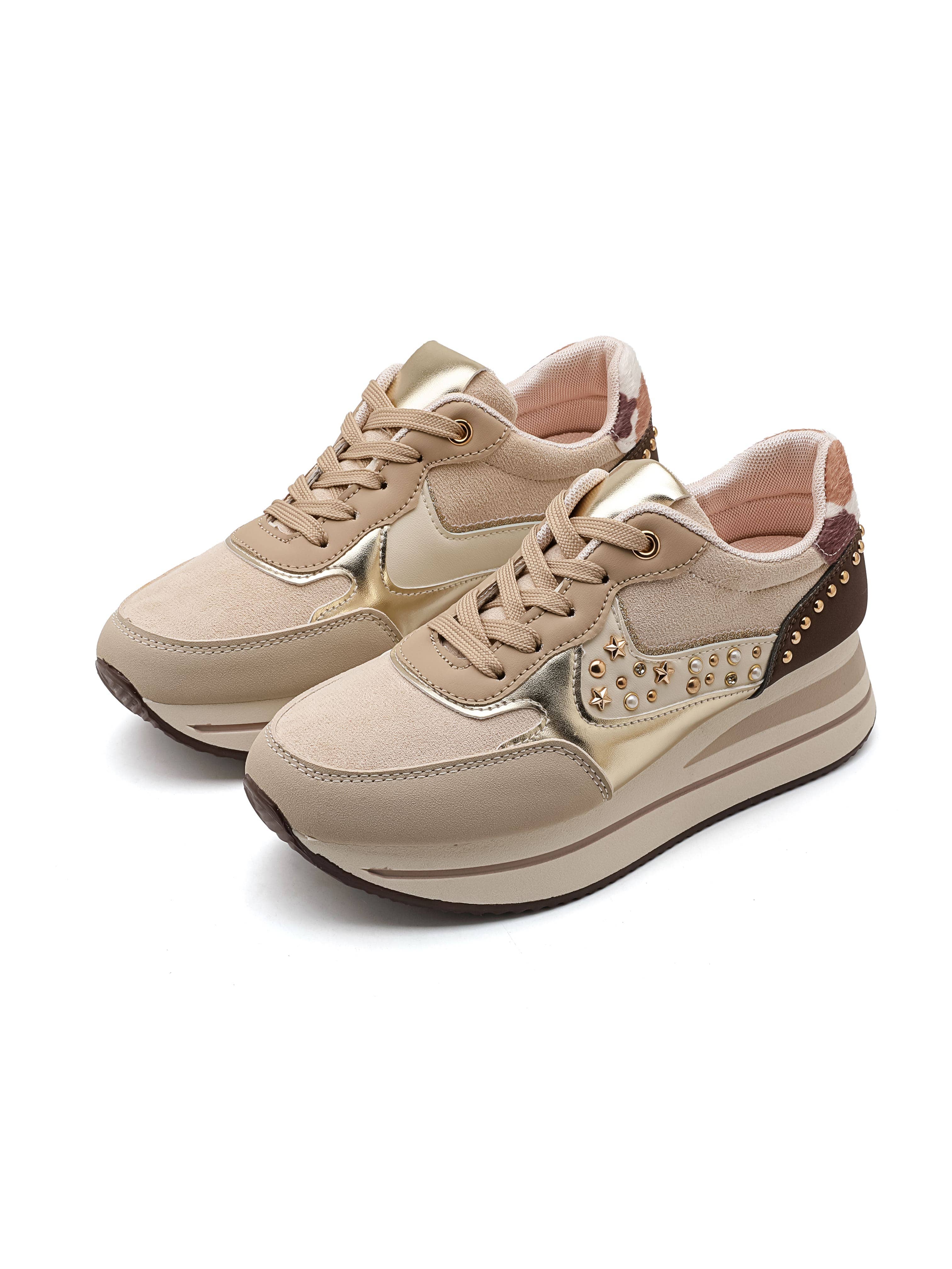 ISABAC - Wholesale Lifestyle Sneakers - Women's - Sneakers - 1910 Khaki1