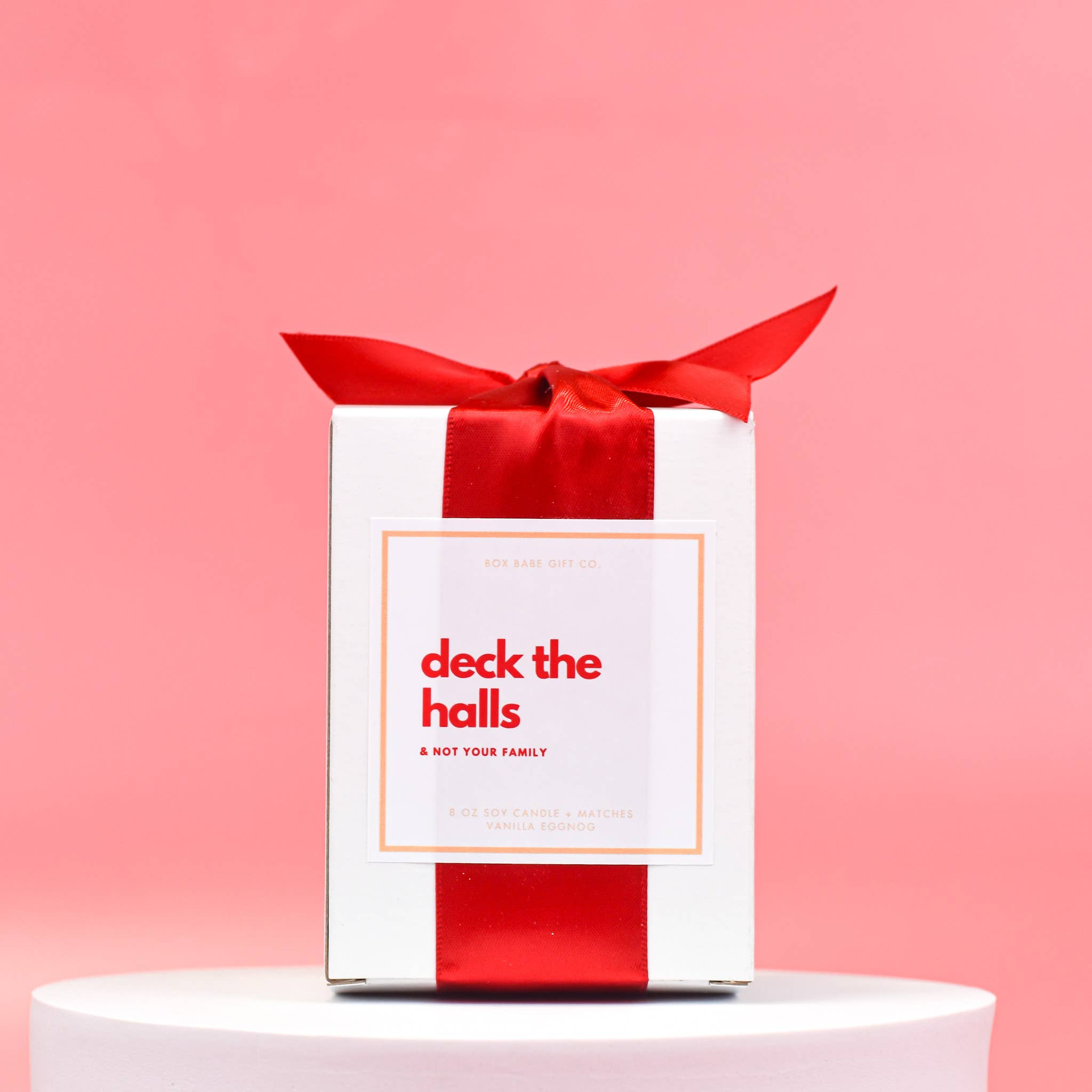 Box Babe Gift Co. - Venta al por mayor Velas en tarros - Set de regalo de velas navideñas | Regalo de velas navideñas4