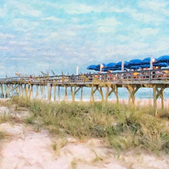 Old Crystal Art Coaster for wholesale by Mike Bryand Photo-Art