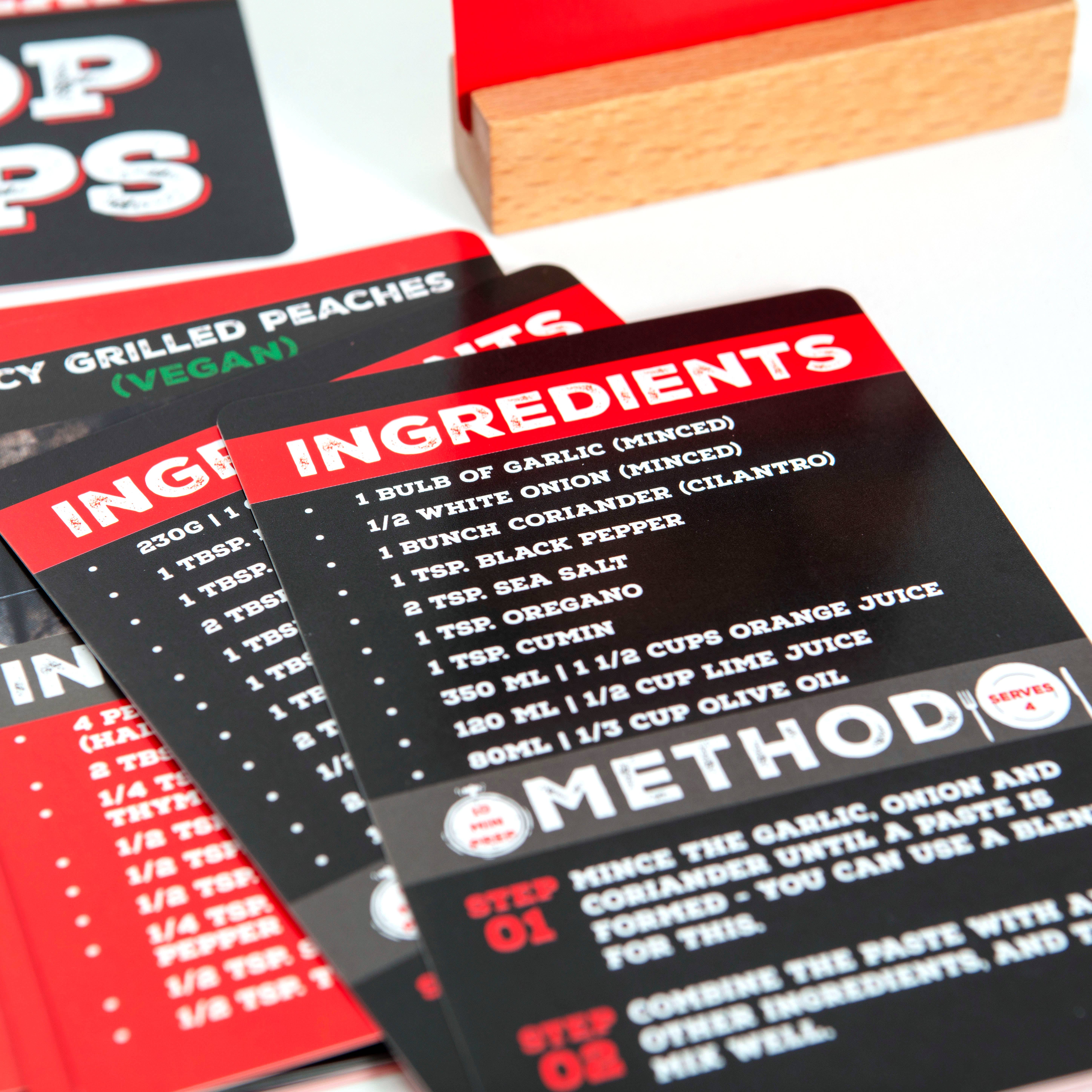 Boxer Gifts EU - Wholesale Recipe Card - BBQ Eats Recipe Cards4