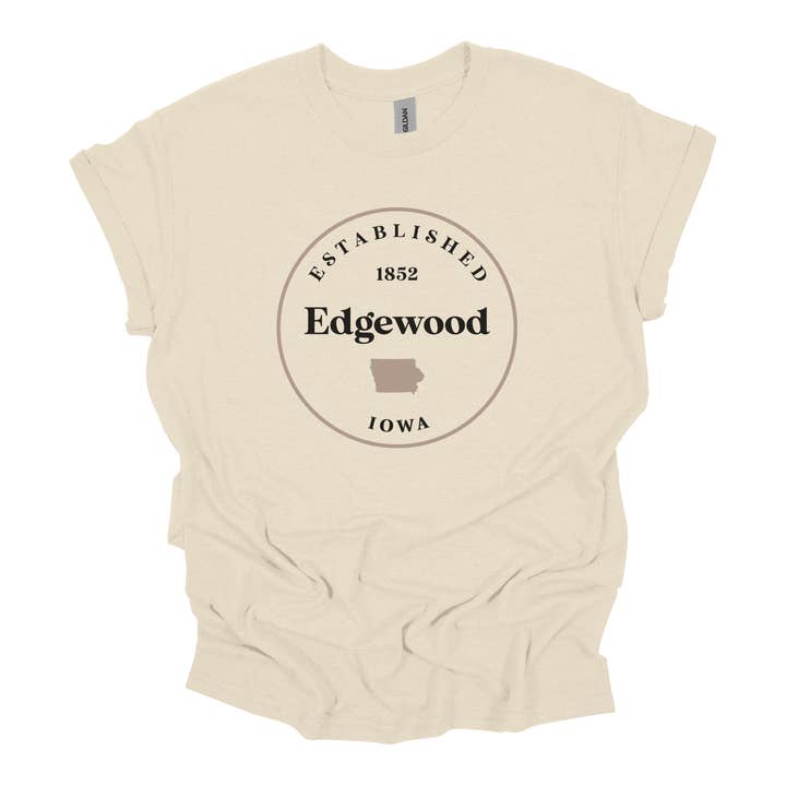 Established Circle Personalized Tee for wholesale by Kendrick Home