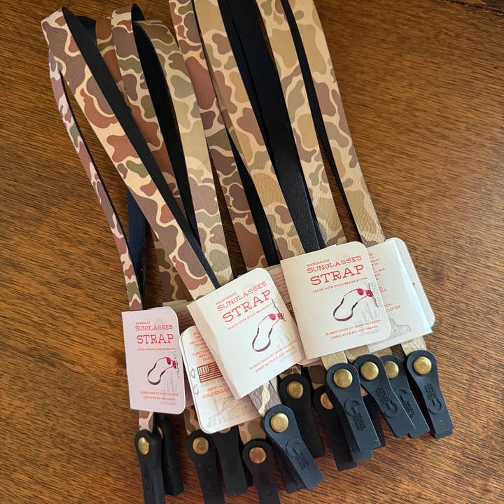 Golden Leather Co. - Wholesale Sunglasses/Eyeglasses Strap - Men's - Camo Sunglasses Strap2