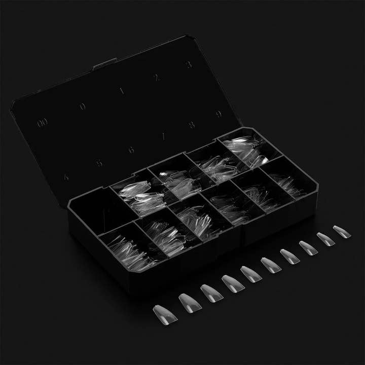 Foxy Brands - Wholesale Press-On/Fake Nails - Soft Gel Tips - Medium Coffin (500 Pcs)3