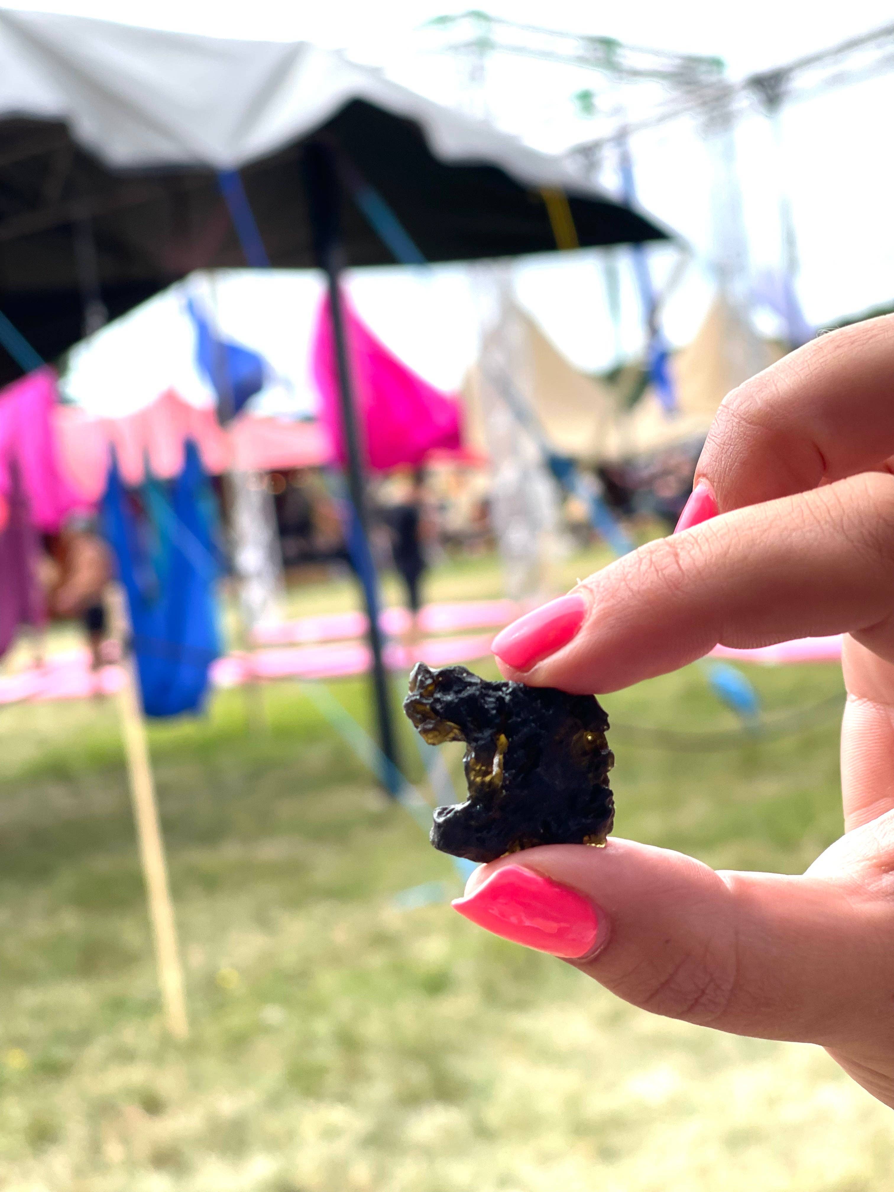 Reiju - Wholesale Spiritual Stone/Crystal - New! Natural Tektite Protection Crystal Stone Piece4