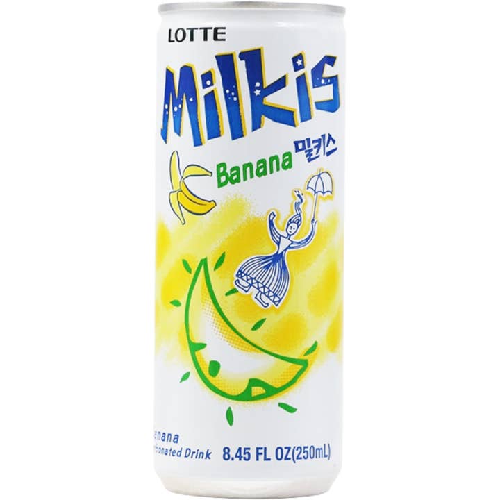 Lotte Milkis Banana for wholesale by Cow Crack Wholesale