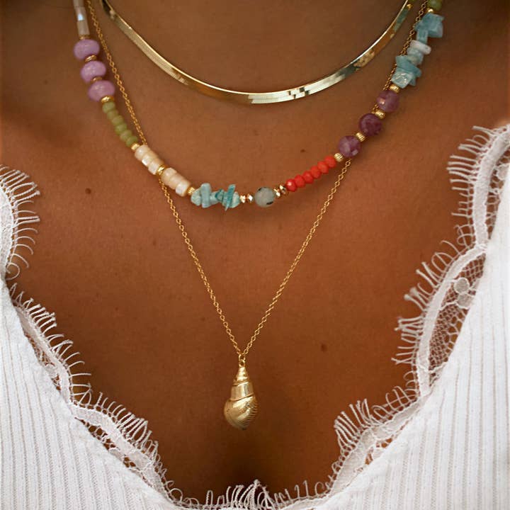 Nativa Jewels - Wholesale Beaded/Pearl Necklace - JUNGLE NECKLACE2