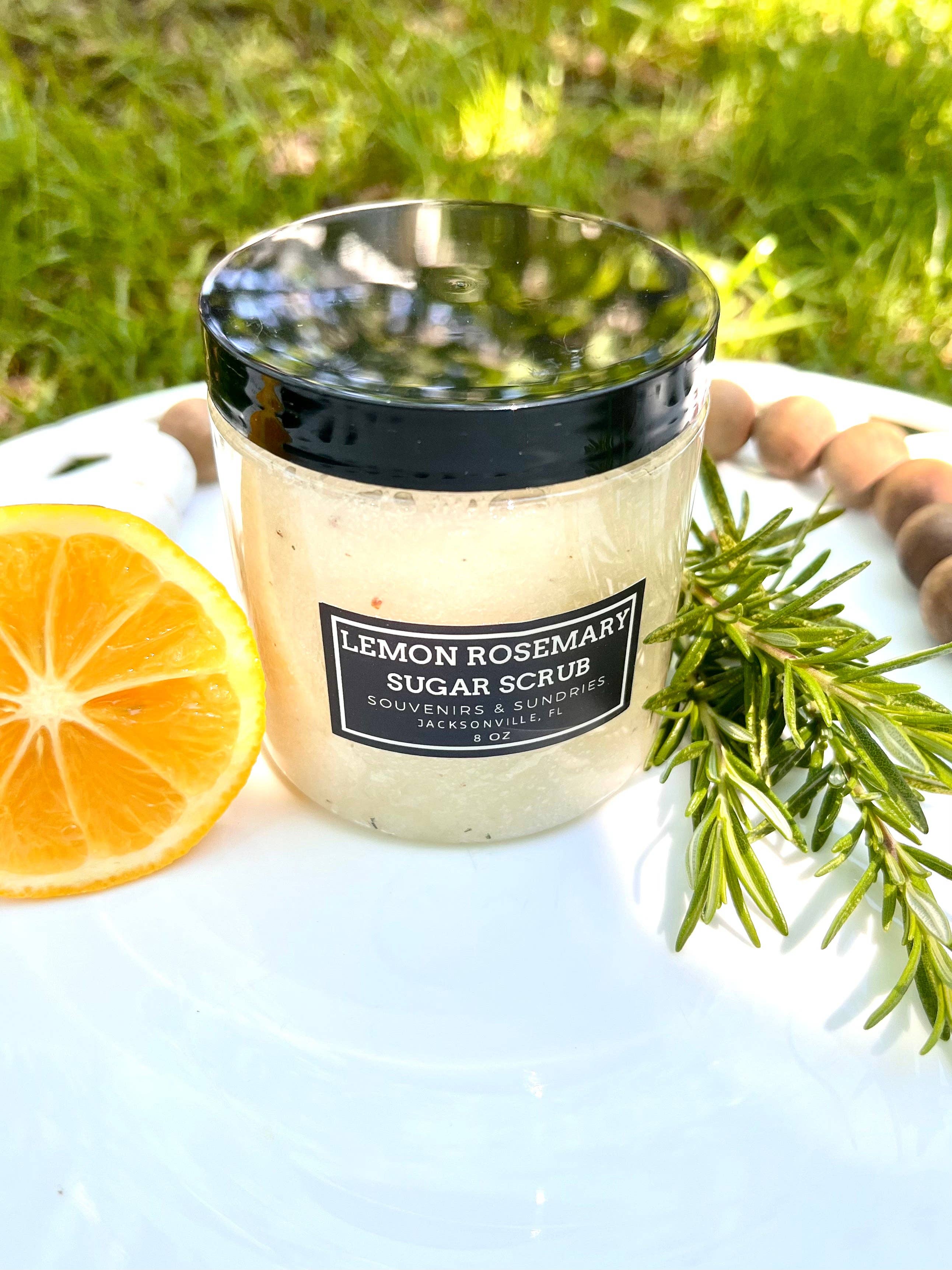 Souvenirs & Sundries - Wholesale Body Scrub/Exfoliant - Lemon Rosemary Sugar Scrub1
