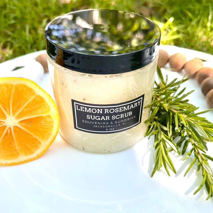 Souvenirs & Sundries - Wholesale Body Scrub/Exfoliant - Lemon Rosemary Sugar Scrub1