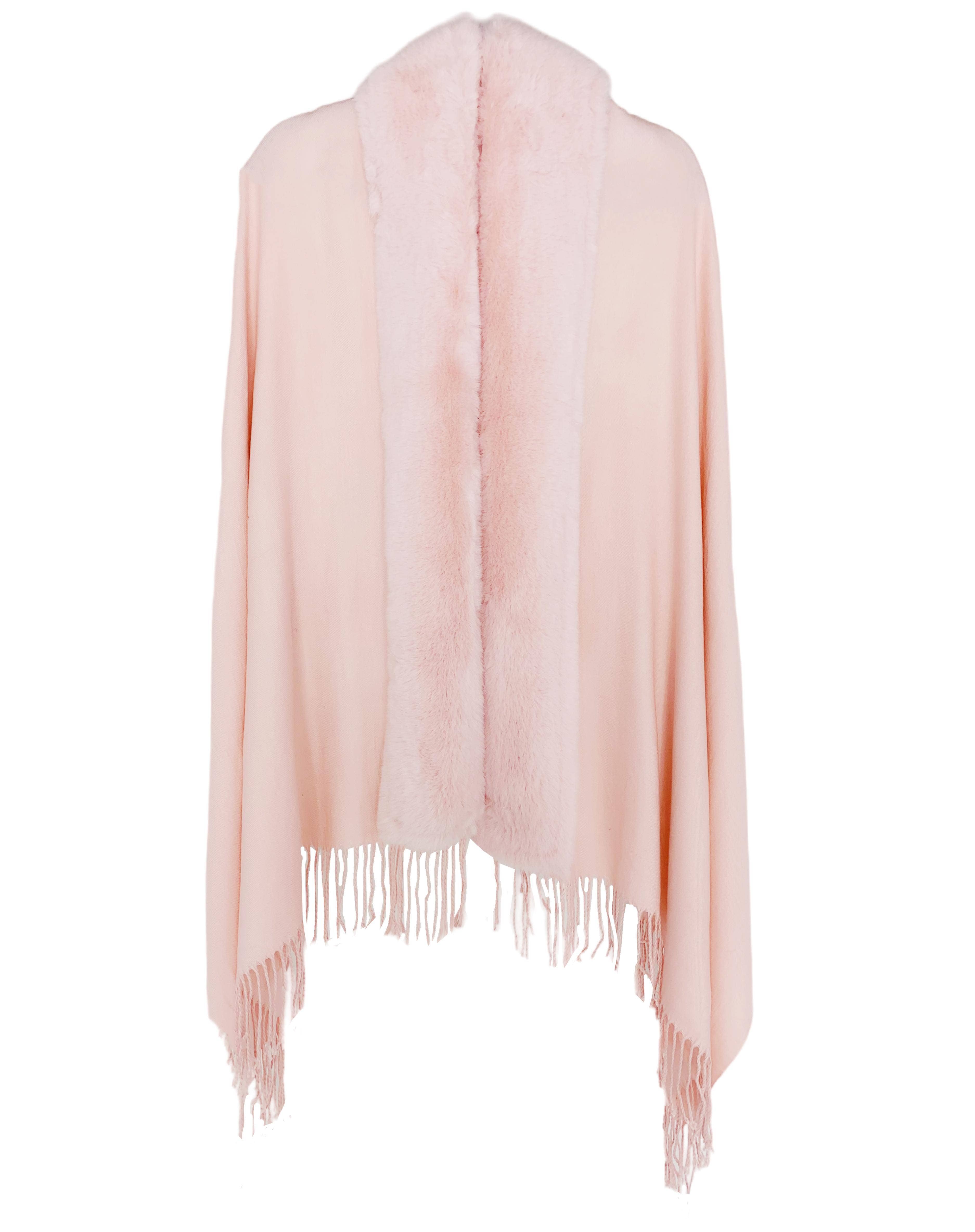 JC Sunny Fashion – wholesale Scarf – Women's – 16 Colors-Faux Fur Trim Softer Than Cashmere Shawl/Scarf17