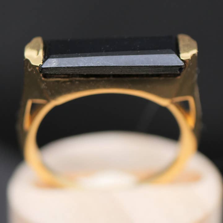 Atelier Leblanc - Wholesale Single Stone/Solitaire Ring - Finesse Onyx Ring0