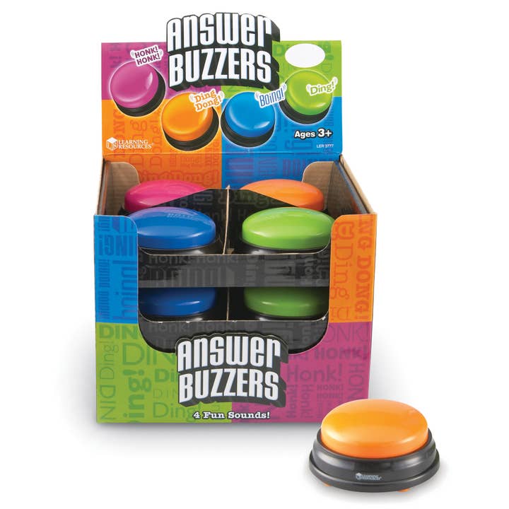 Learning Resources - Wholesale Toy Set - Kids - Answer Buzzers, Set of 12 in Display1