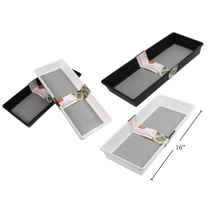 Luciano Gourmet - Wholesale Kitchen Storage/Organizer - Luciano Non-Slip Drawer Organizer, 2 sizes, 9.65",15.75"