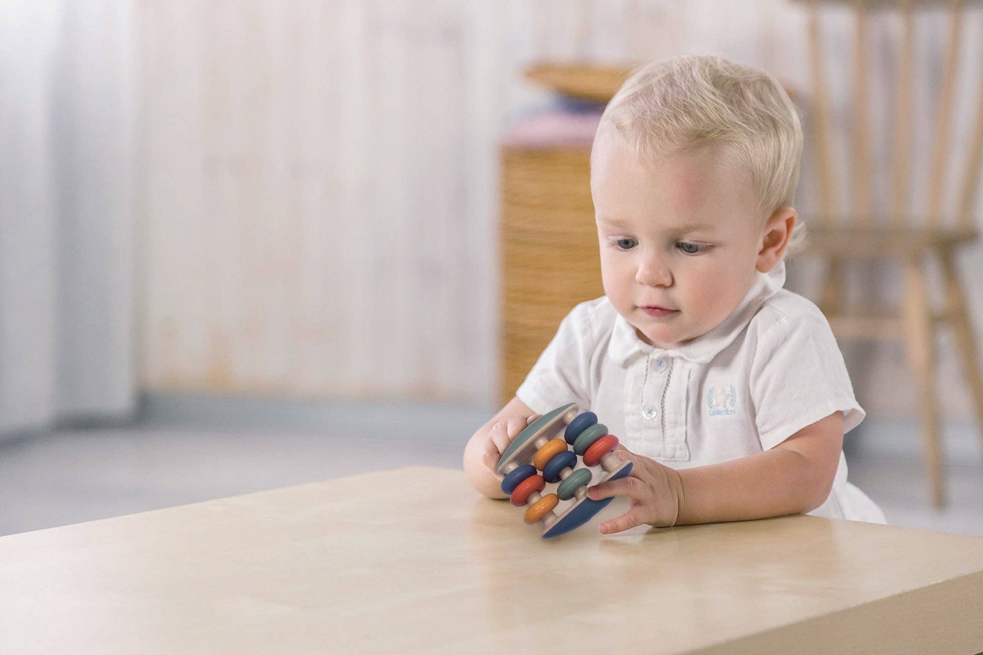 Speedy Monkey - Wholesale Handheld Rattle - Baby - Abacus Rattle - TOLO1