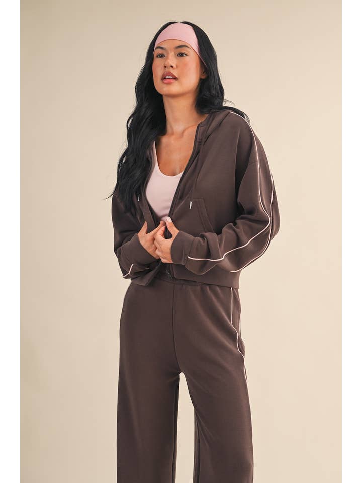 KIMBERLY C – Großhandel Sportjacke – Damen – Superweiche Air-Scuba-Kapuzenjacke mit Reißverschluss und Paspelierung25