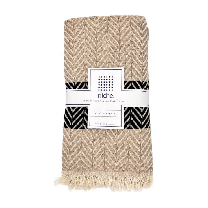 niche - Vente Serviettes de table en tissu - Serviettes salines1