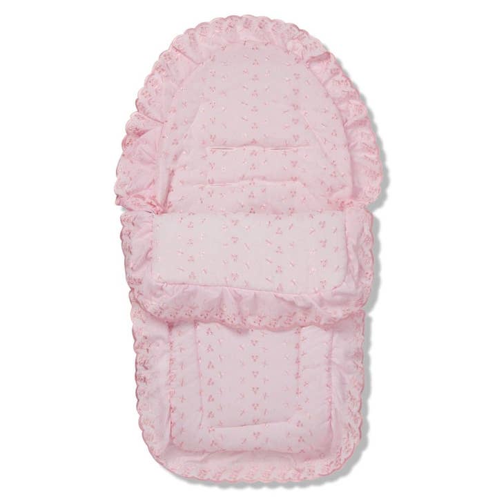 For Your Little One – wholesale Car seat cover – Kids & baby – Broderie Anglaise Car Seat Footmuff / Cosy Toes Compatible with ABC Design
