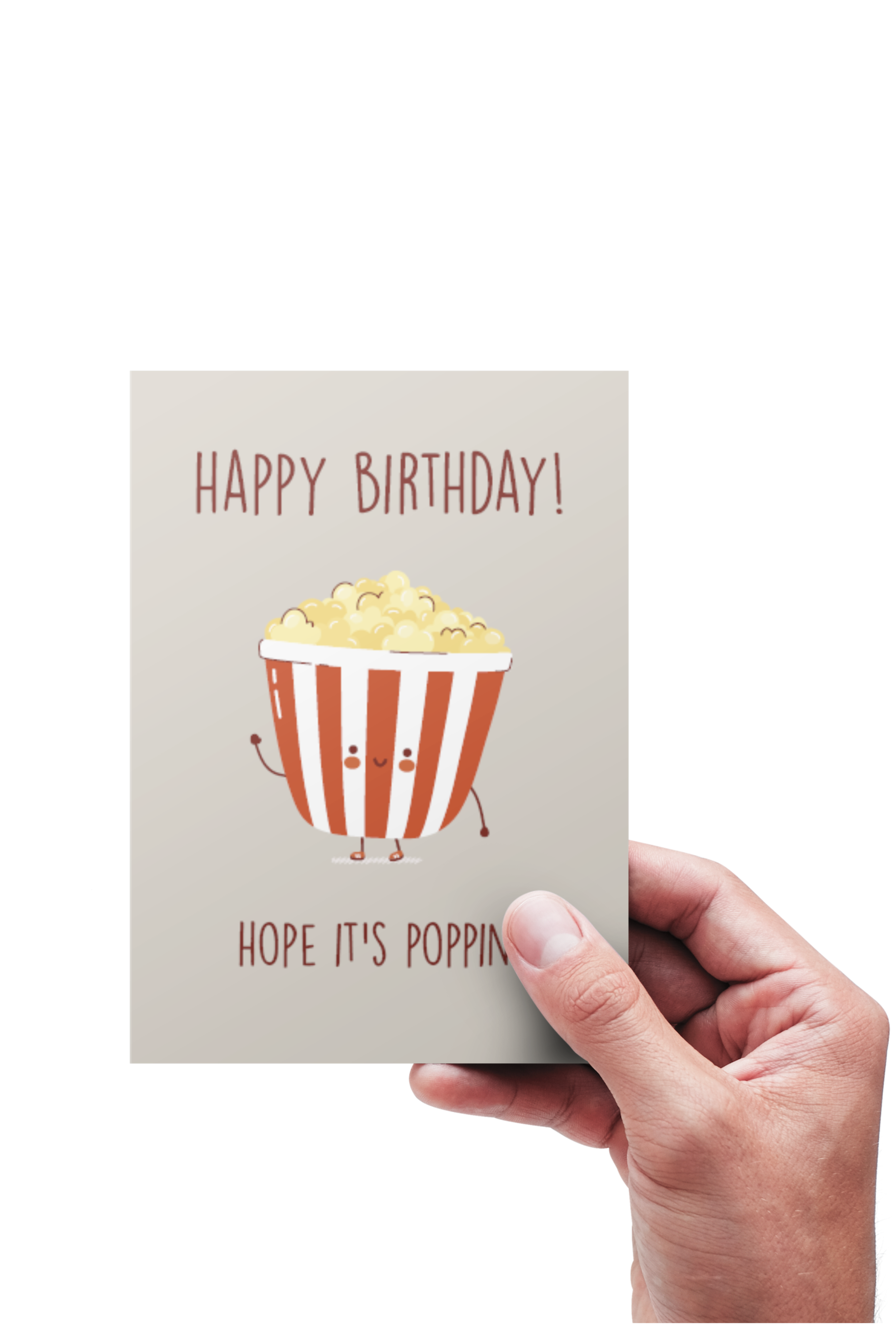 Kortspecialisten - Wholesale Birthday Card - Hope it's poppin - Card0