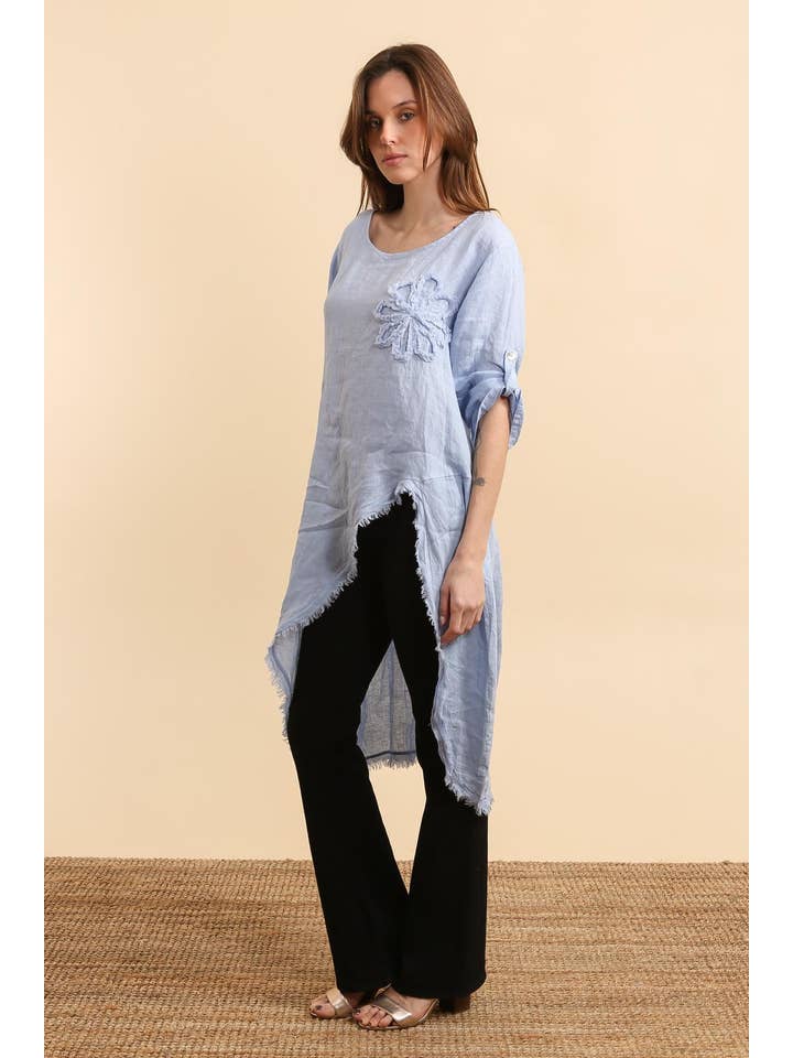 LÉA & LUC – Engroshandel Kjole - Dame – 100% hør kjole REF. 724826