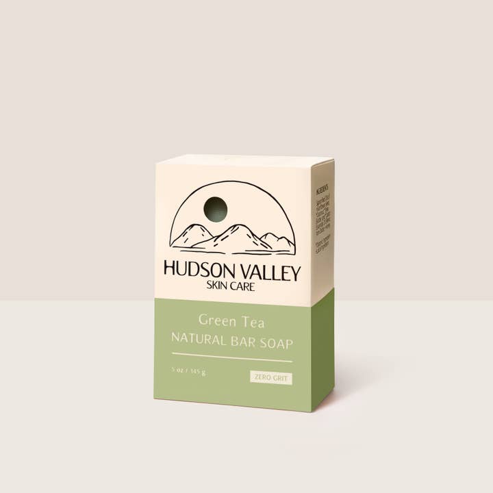 Hudson Valley Skin Care - Wholesale Bar Soap - Green Tea Natural Bar Soap3