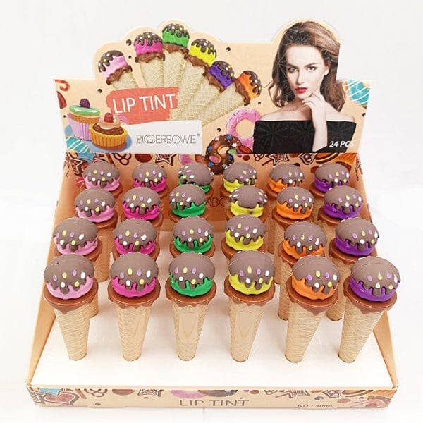 Walana Beauty – Tinta labial por atacado – TINTA LABIAL EM FORMA DE CONE DE GELADO0