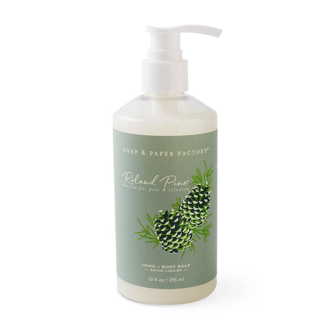 Soap & Paper Factory - Wholesale Hand Soap/Wash - Roland Pine Hand & Body Wash1