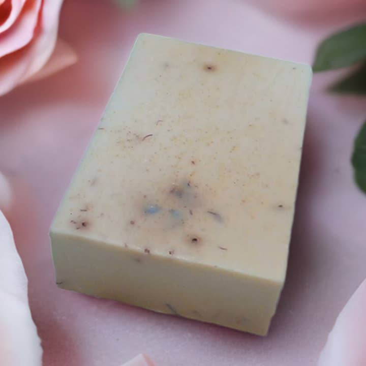 Rose Orchid Lavendel Getmjölk Tvål för wholesale av Simply Organic Soaps