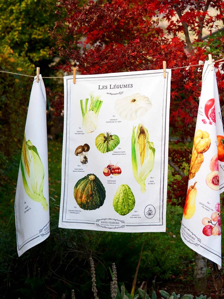 Vegetable Dishcloth for wholesale by ANNE VERBORG