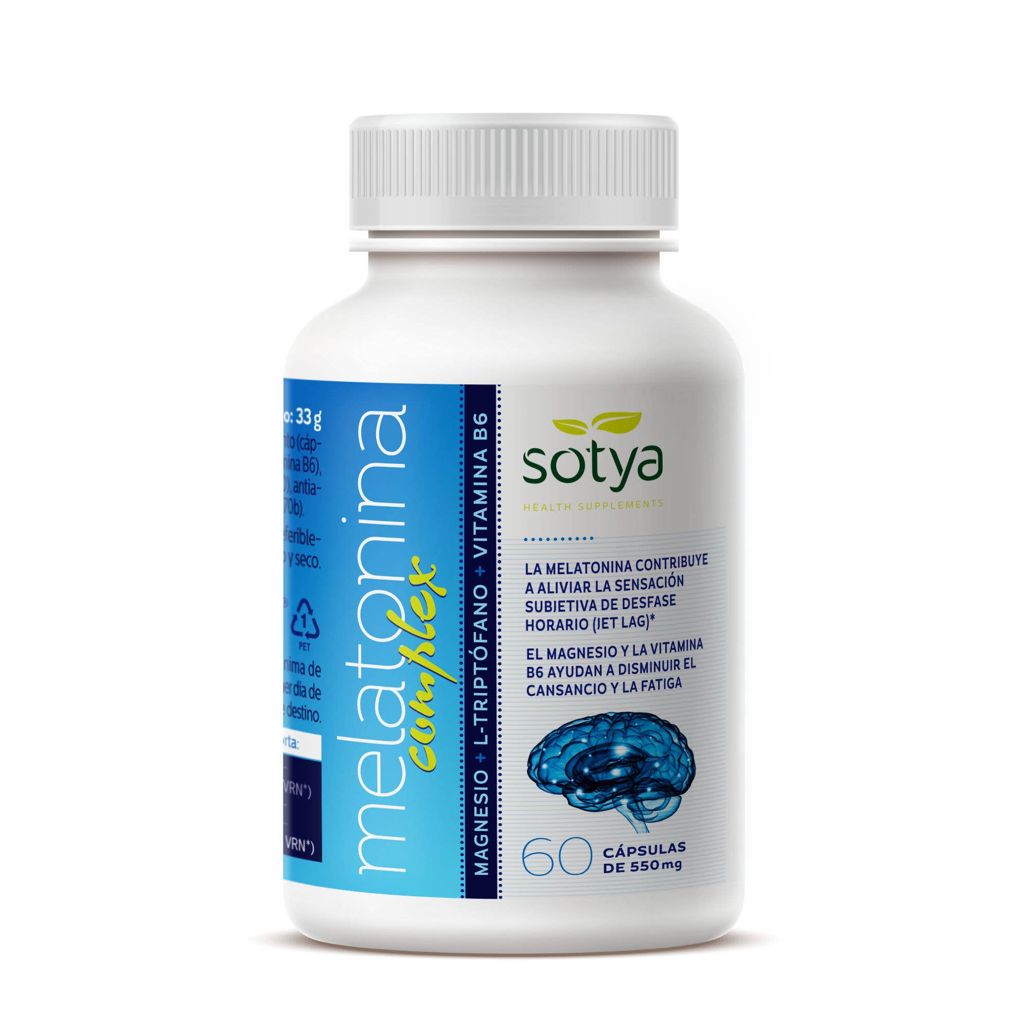 sotya - Wholesale Oral Supplement/Vitamin - - Melatonin Complex (Mela+Magn+Trip+Vit B6) Caps 430g0