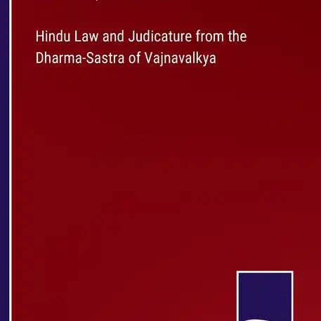 Books by splitShops - Wholesale Law Book - Hindu Law and Judicature from the Dharma-Sastra of Vajnavalkya - Paperback