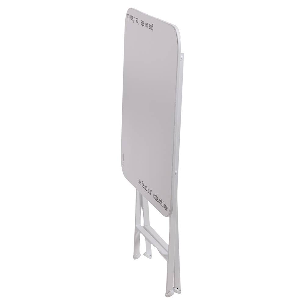 VdE Tivoli 1996 - Vendita all'ingrosso Sedie pieghevoli - SPQERE SET TAVOLO CON SEDIE BIANCO METALLO7