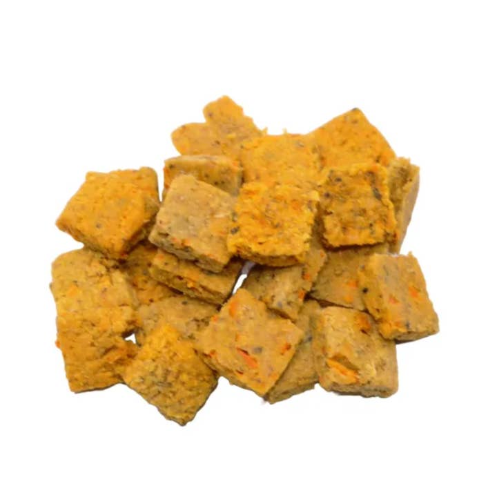 Gulerods- og Katteurtfirkanter for engroshandel hos Ginger's Barkery