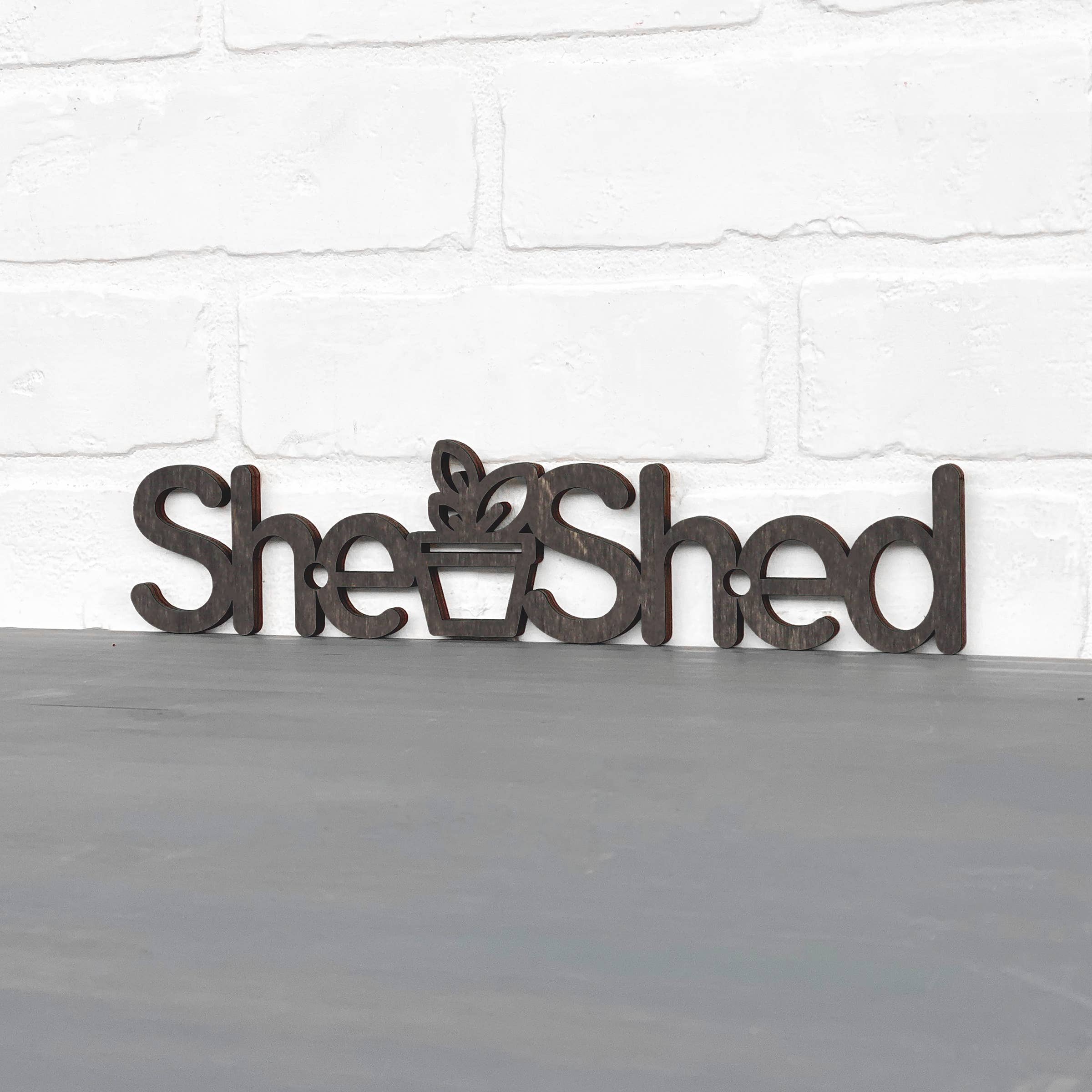 Spunky Fluff - Wholesale Wall Sign - She Shed Women's Wood Garden Shed Sign12