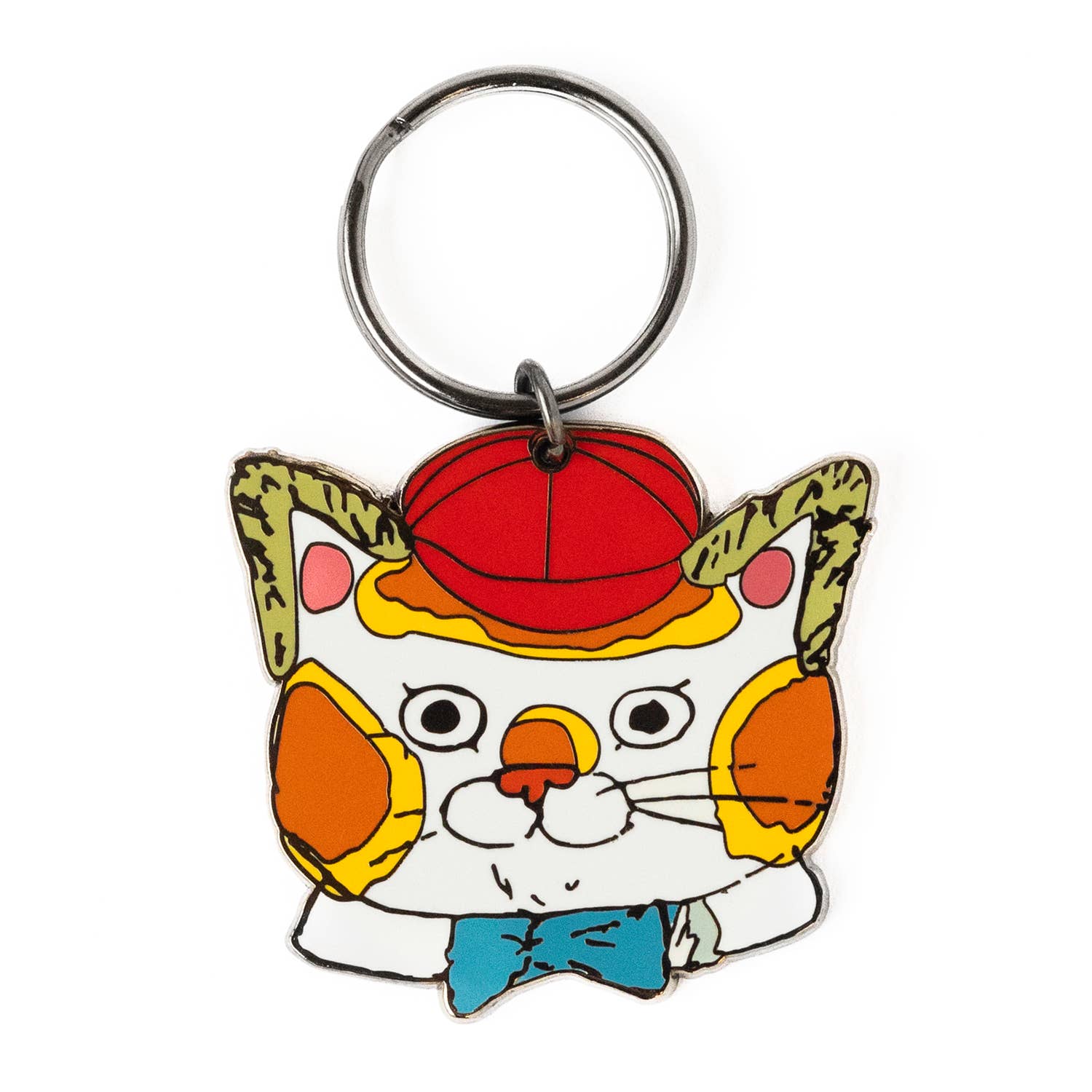 Three Potato Four – wholesale Keychain – Unisex – 3P4 x Richard Scarry® - Huck Cat Enamel Keychain1