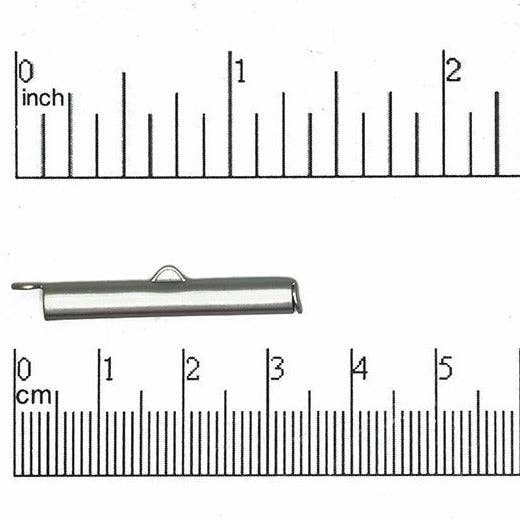 Continental Beads - Wholesale Craft Supplies - 30mm Slide Tube Sold by the Piece - K446