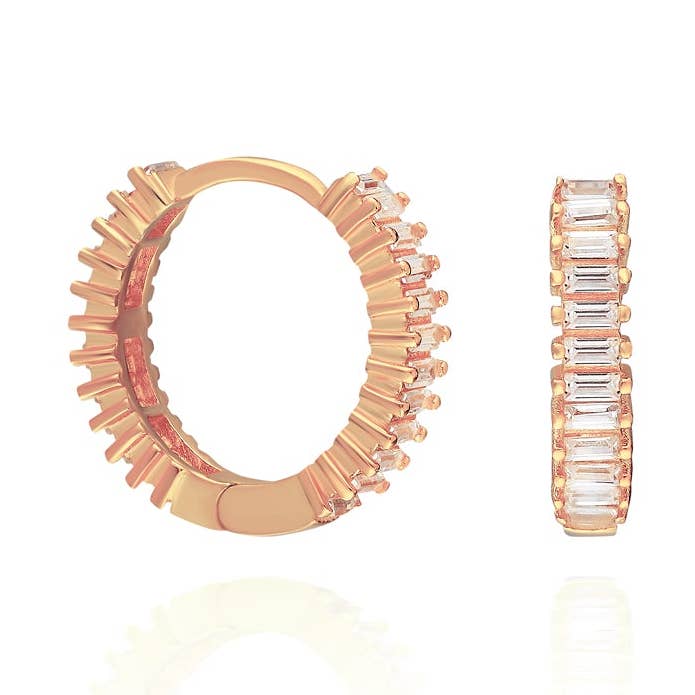 Baguette Earring for wholesale by Glamie Jewelry