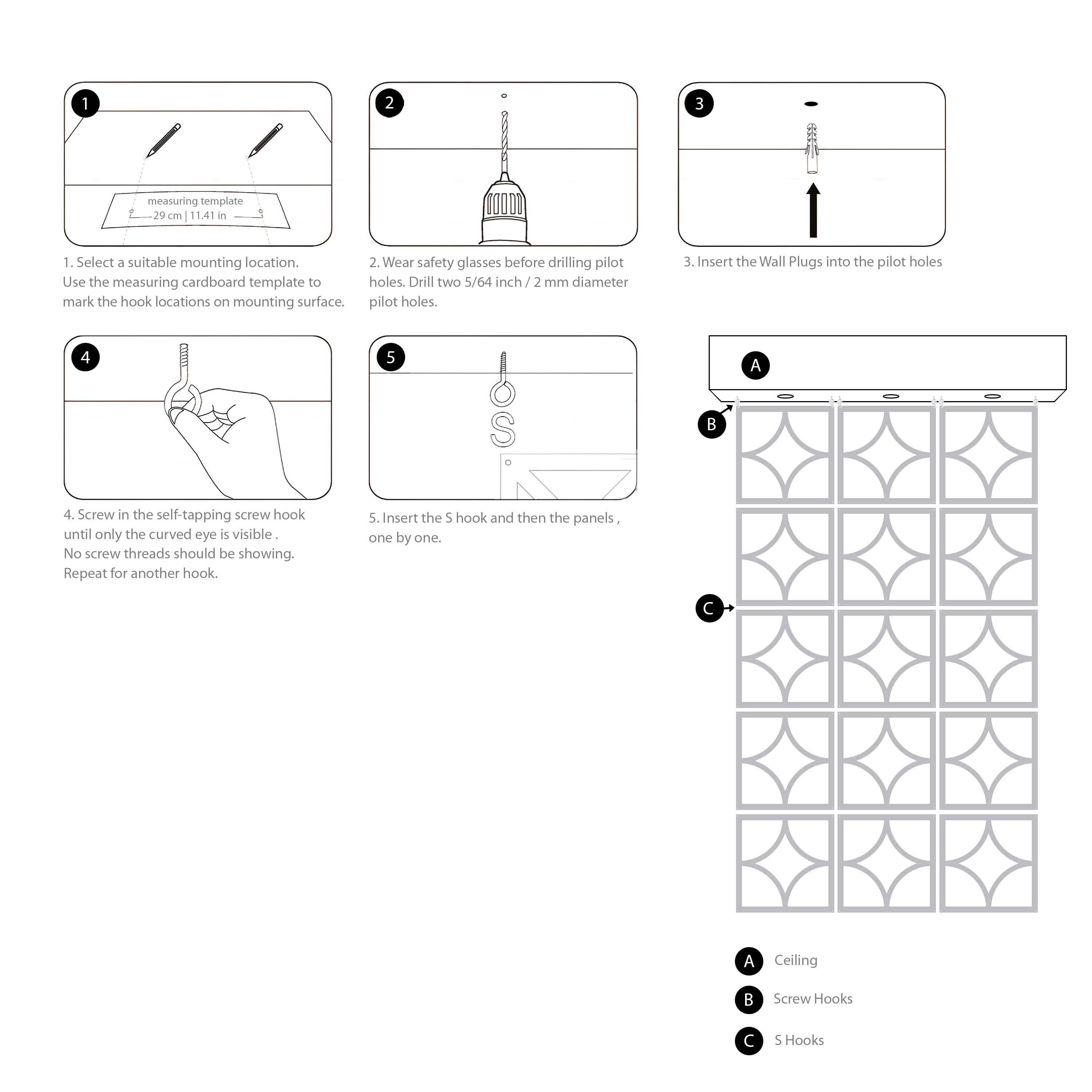 Guipp-Decor - Decoriy - Wholesale Room Divider - Lisboa Suspended Room Divider4