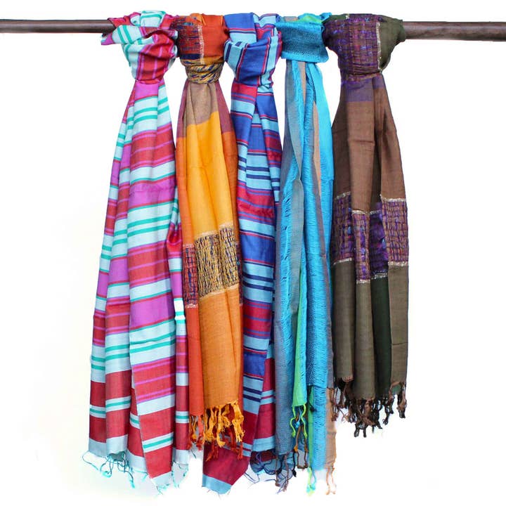 Ancient Wisdom – wholesale Scarf – Women's – Indian Boho & Varanasi Scarves (Mixed Packs)11