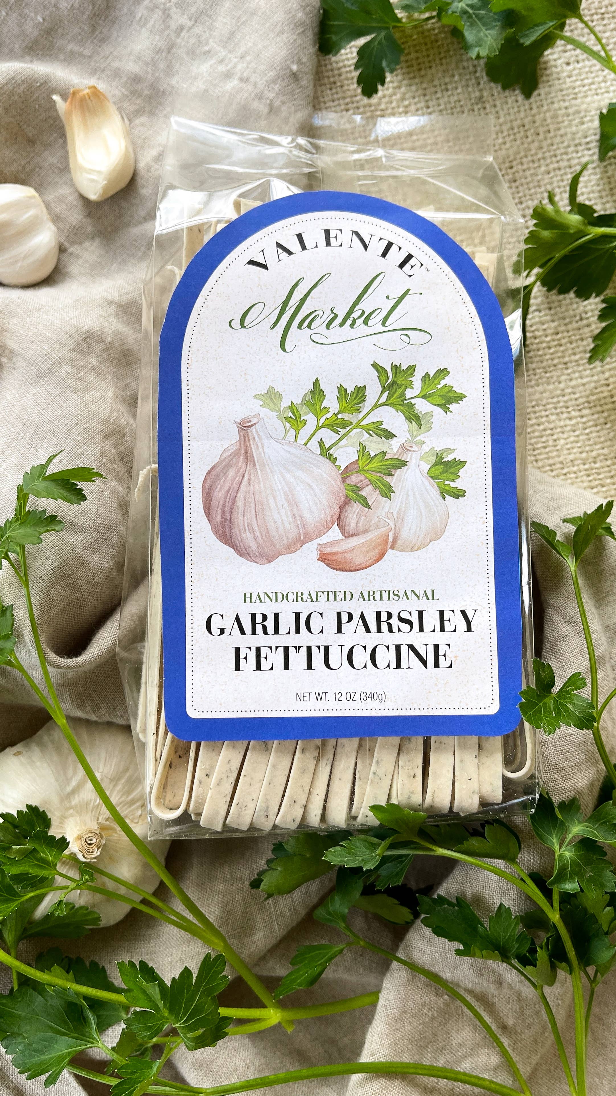 Valente Pasta - Wholesale Pasta - Black Olive and Garlic Fettuccine/ Dry Pasta4