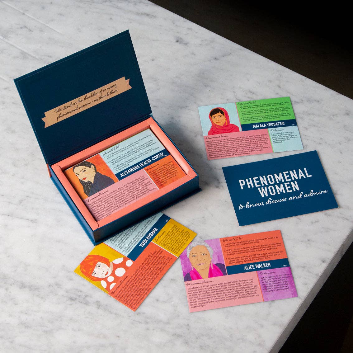 Talking Tables UK - Wholesale Card game - Phenomenal Women Trivia And Discussion Game | Gifts |7