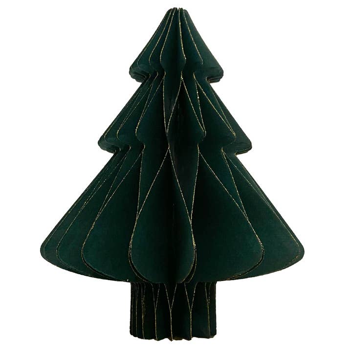 coopz - Wholesale Christmas Decoration - Paper fir tree stand-up pointed small1