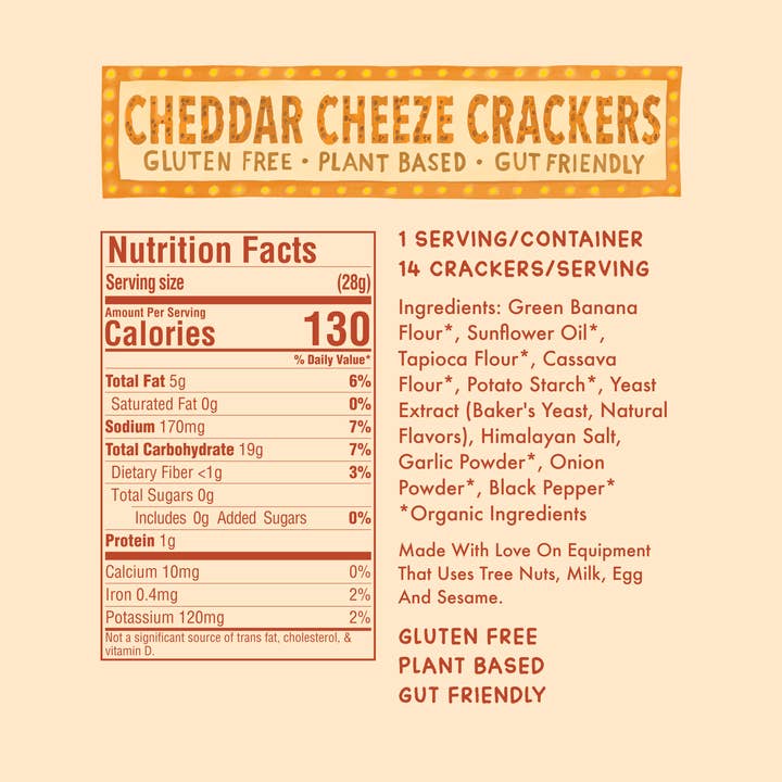 Fair & Square - Wholesale Crackers - Cheddar Cheeze Crackers | 1oz Snack Pack