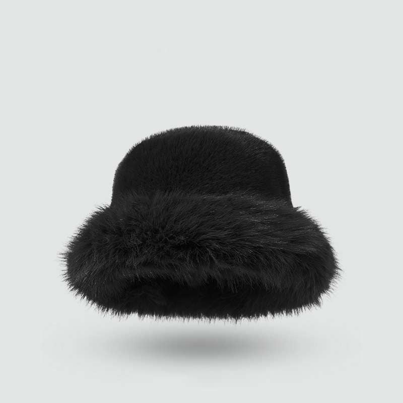 Crave by FW - Wholesale Bucket Hat - Women's - Plush Faux Fur Fluffy Bucket Hat9