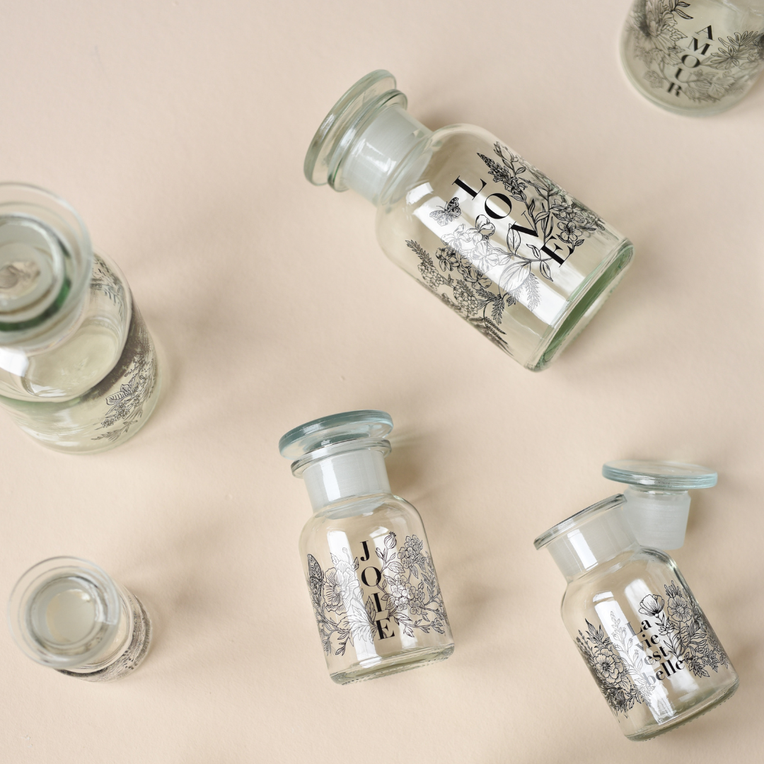 Baubels - Wholesale Apothecary Jar - Apothecary Love bottle - glass8