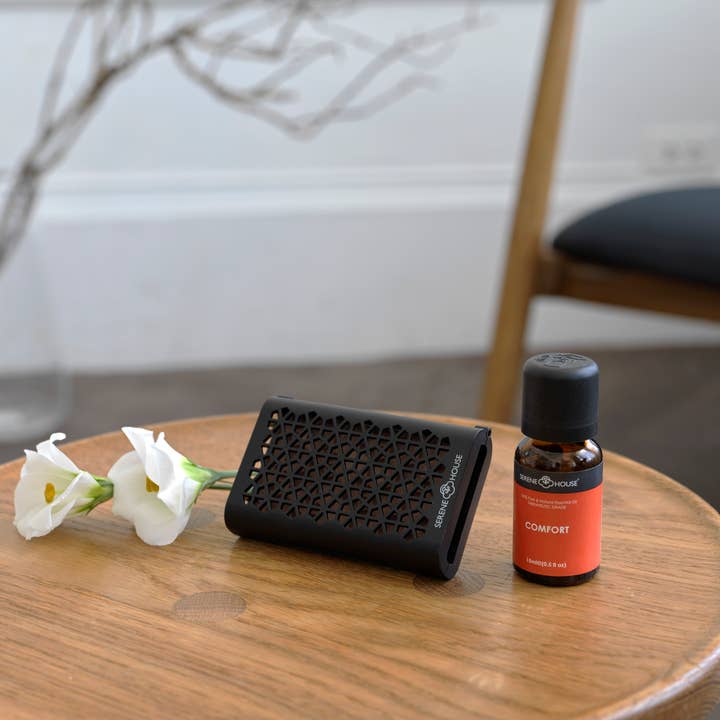 SERENE HOUSE - Vente Désodorisant pour voiture – unisexe - Puccini Black Lava Rock Clip pour grille d'aération de voiture3