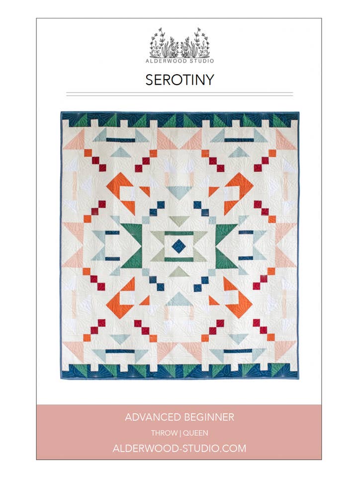 Motif de couette Serotiny, paquet de 5 pour la vente par Alderwood Studio