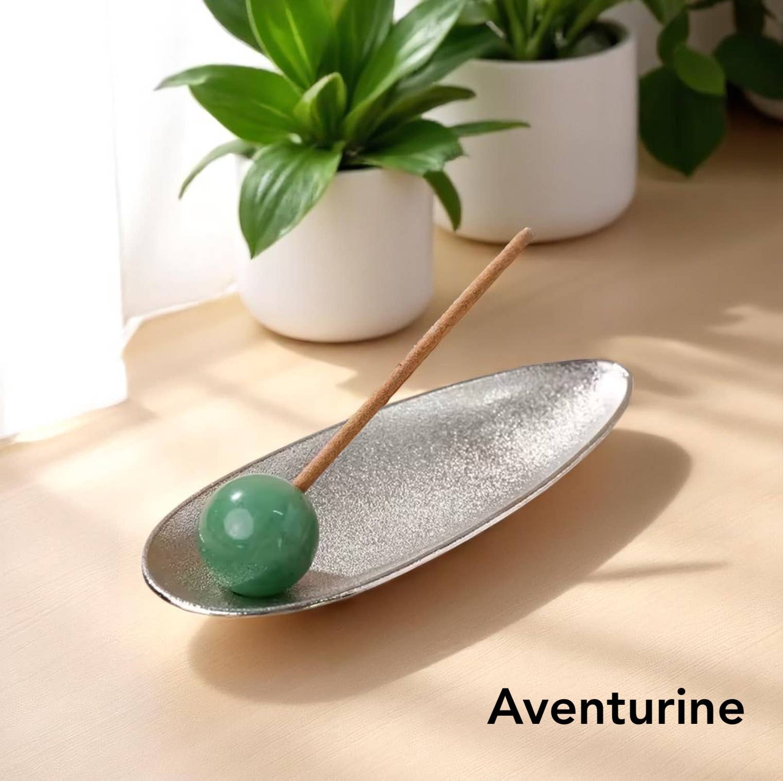 Crystolver (We Cover All Import Fees) - Wholesale Incense Holder - Crystal Ball Incense Stick Holder0