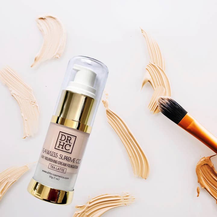 DR.HC Cosmetic Lab - Wholesale Foundation - Flawless Supreme CC 6 in 1 Nourishing Cream Foundation (30g, 1oz.) (Natural UV Care)8
