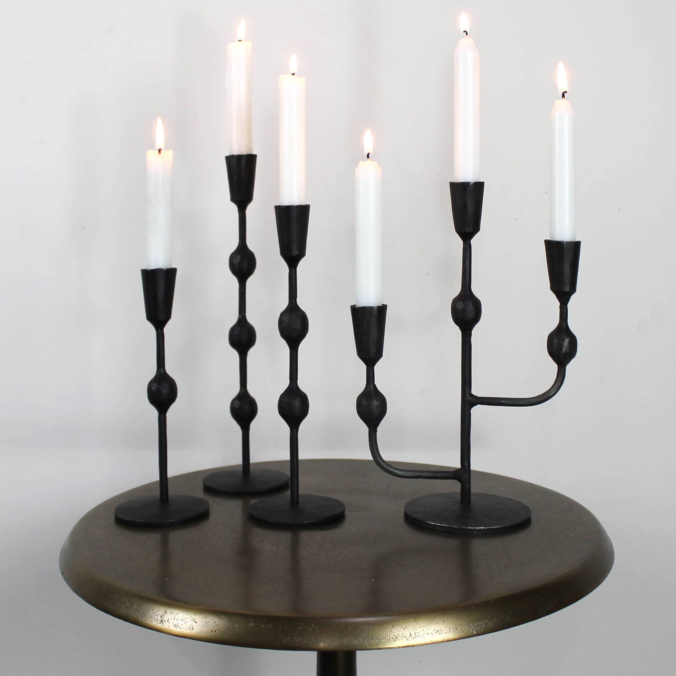 HomArt – wholesale Candle holder – Adonis Taper Holder, Iron - Lrg2