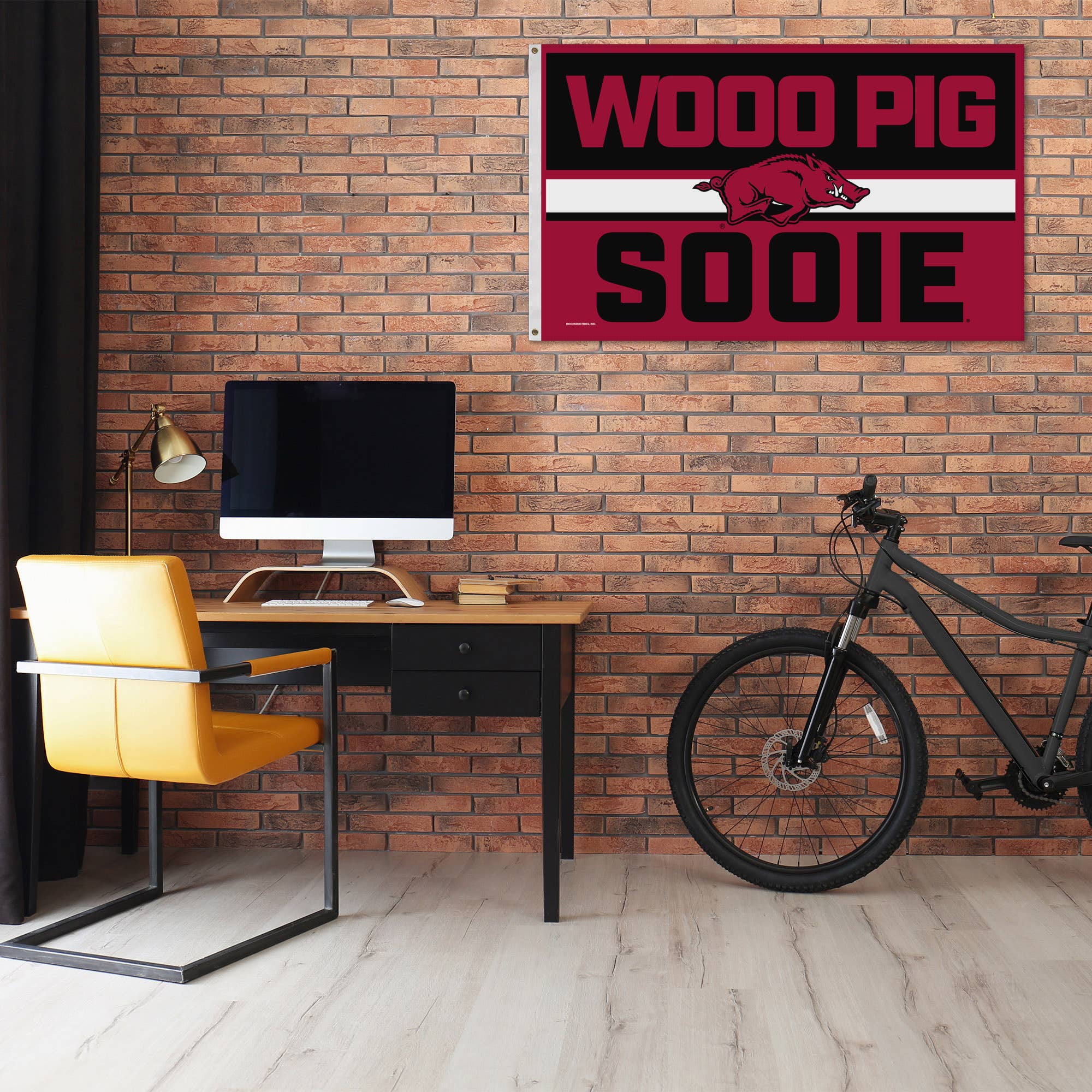 Rico Industries - Wholesale Flag - Arkansas Razorbacks Bold 3' x 5'  Banner Flag1