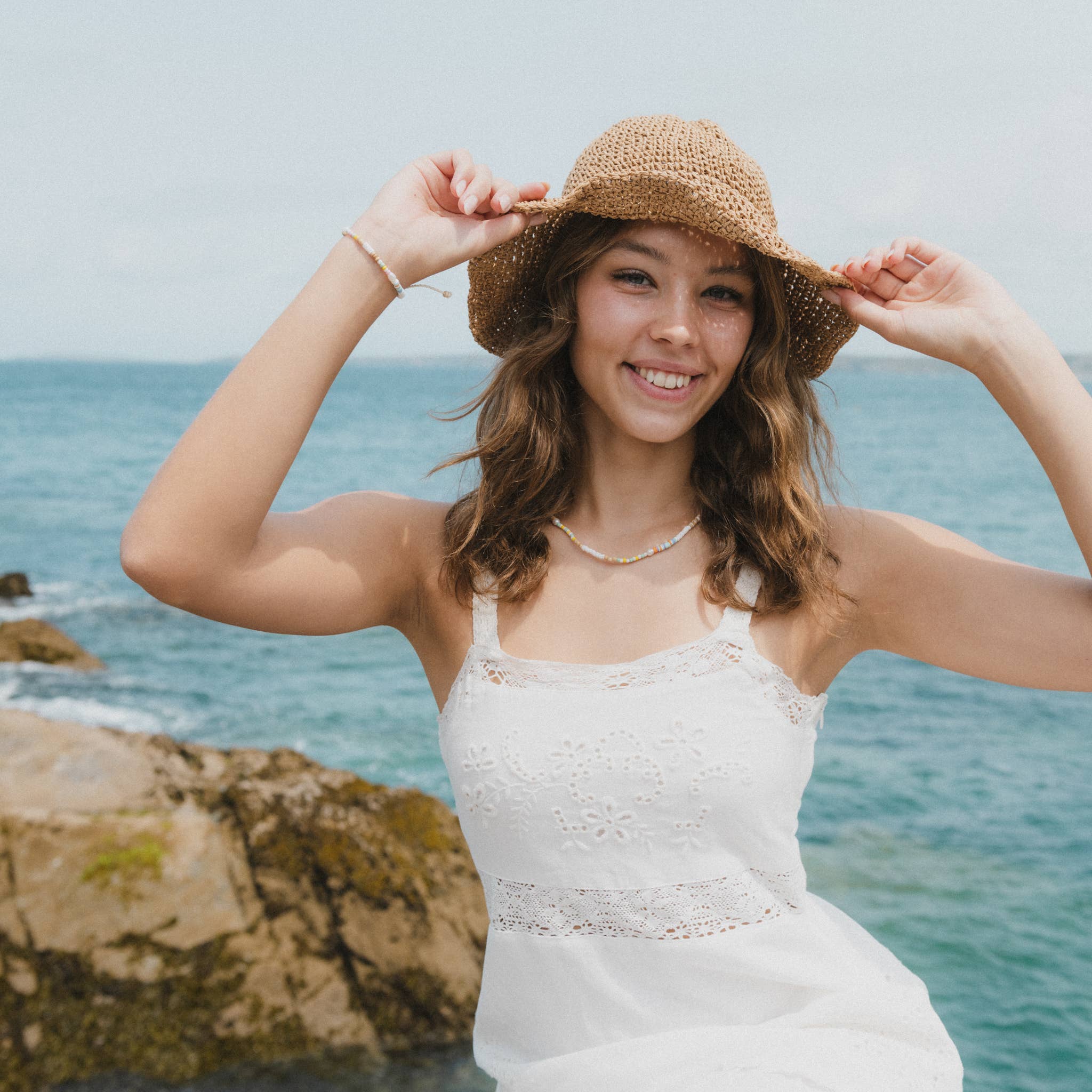 Pineapple Island – wholesale Beaded/pearl necklace – Mentawai Islands Surfer Necklace2